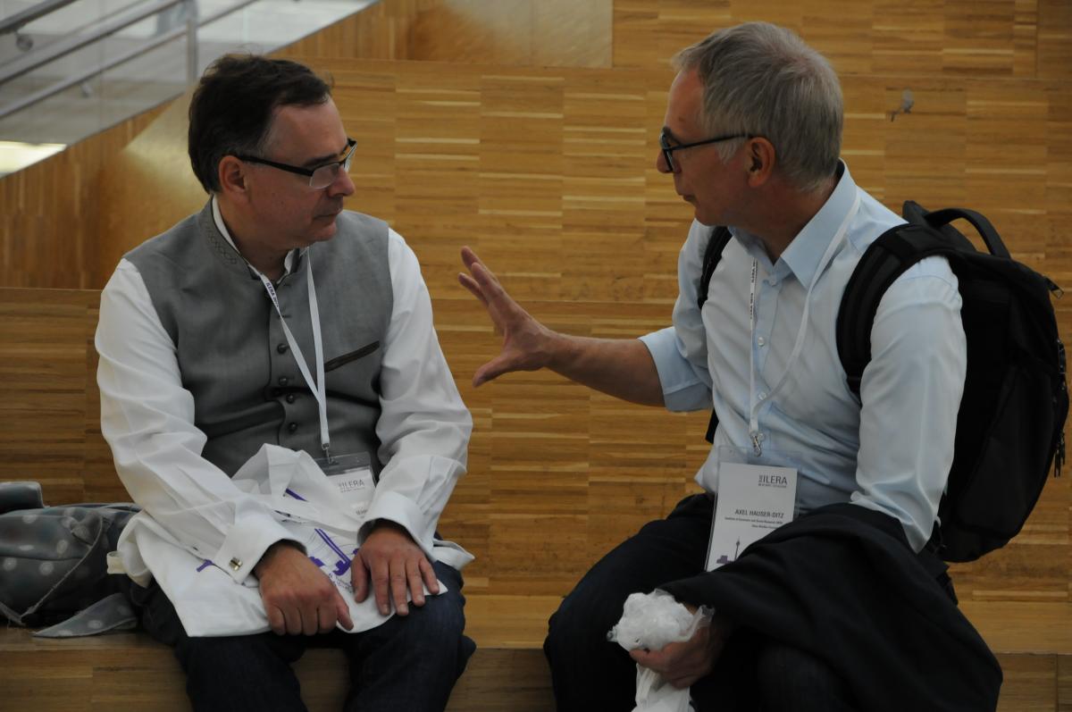 Martin Behrens and Axel Hauser-Ditz from the ILERA 2019 Congress Committee